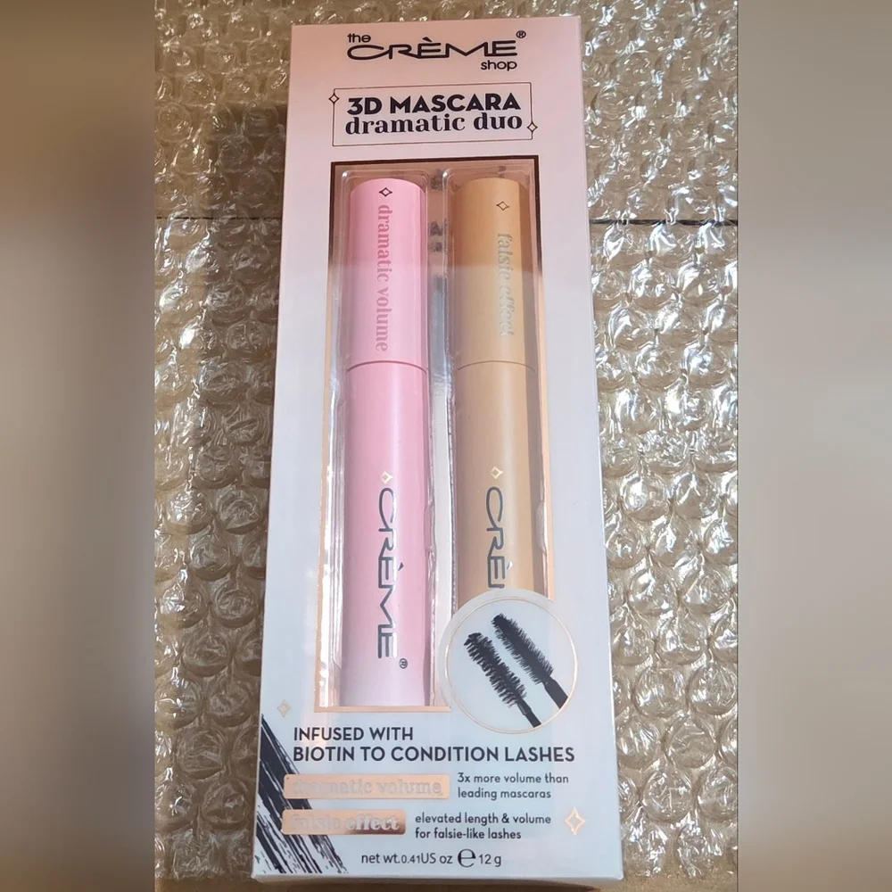 The Creme Shop 3D Mascara Dramatic Duo